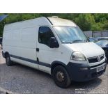 10/10 VAUXHALL MOVANO 3500 CDTI LWB - 2464cc 5dr Van (White, 50k)