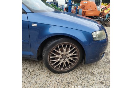 06/55 AUDI A3 SPORT TDI AUTO - 1968cc 5dr Hatchback (Blue) - Image 3 of 64