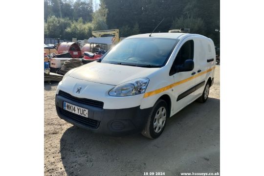 14/14 PEUGEOT PARTNER 750 S L2 HDI - 1560cc 6dr Van (White, 95k) - Image 9 of 60