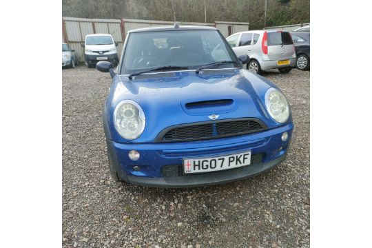 07/07 MINI COOPER S - 1598cc 2dr Convertible (Blue, 70k) - Image 7 of 60