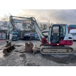 TAKEUCHI TB290 DIGGER 2016 3819HRS C.W 4 BUCKETS TWIN LINES HYD HITCH AIR CON PROPORTIONAL THUMB