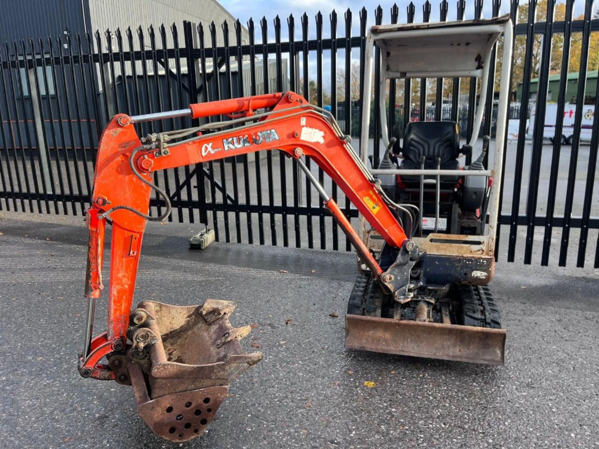 KUBOTA KX36MINI DIGGER C.W 2 BUCKETS - Bild 5 aus 12