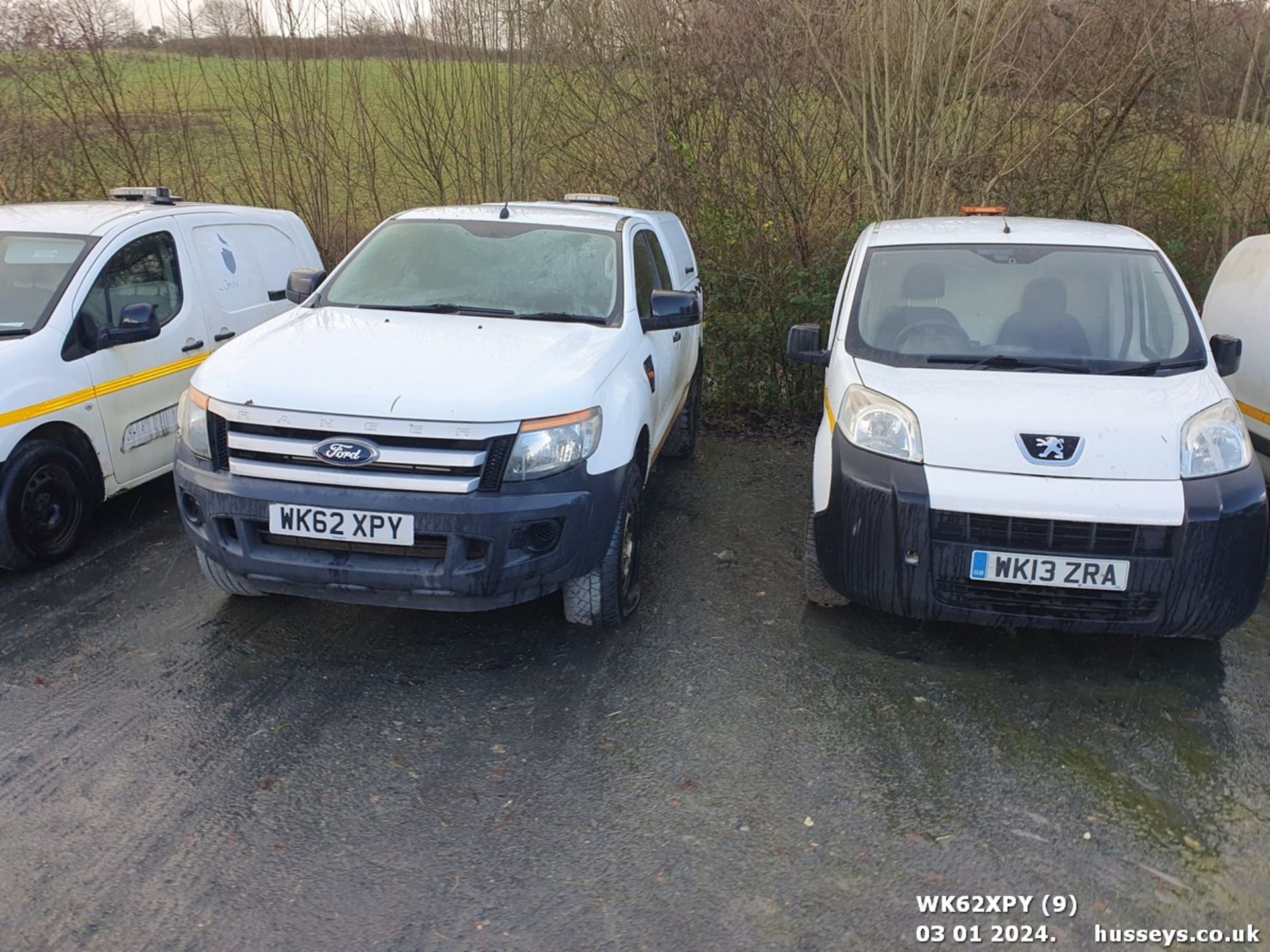 13/62 FORD RANGER XL 4X4 TDCI - 2198cc 4dr 4x4 (White, 140k) - Image 10 of 35