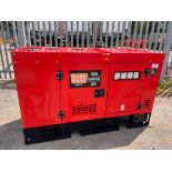 15KVA SILENT ELECTRIC START DIESEL GENERATOR C.W KEYS - UNUSED