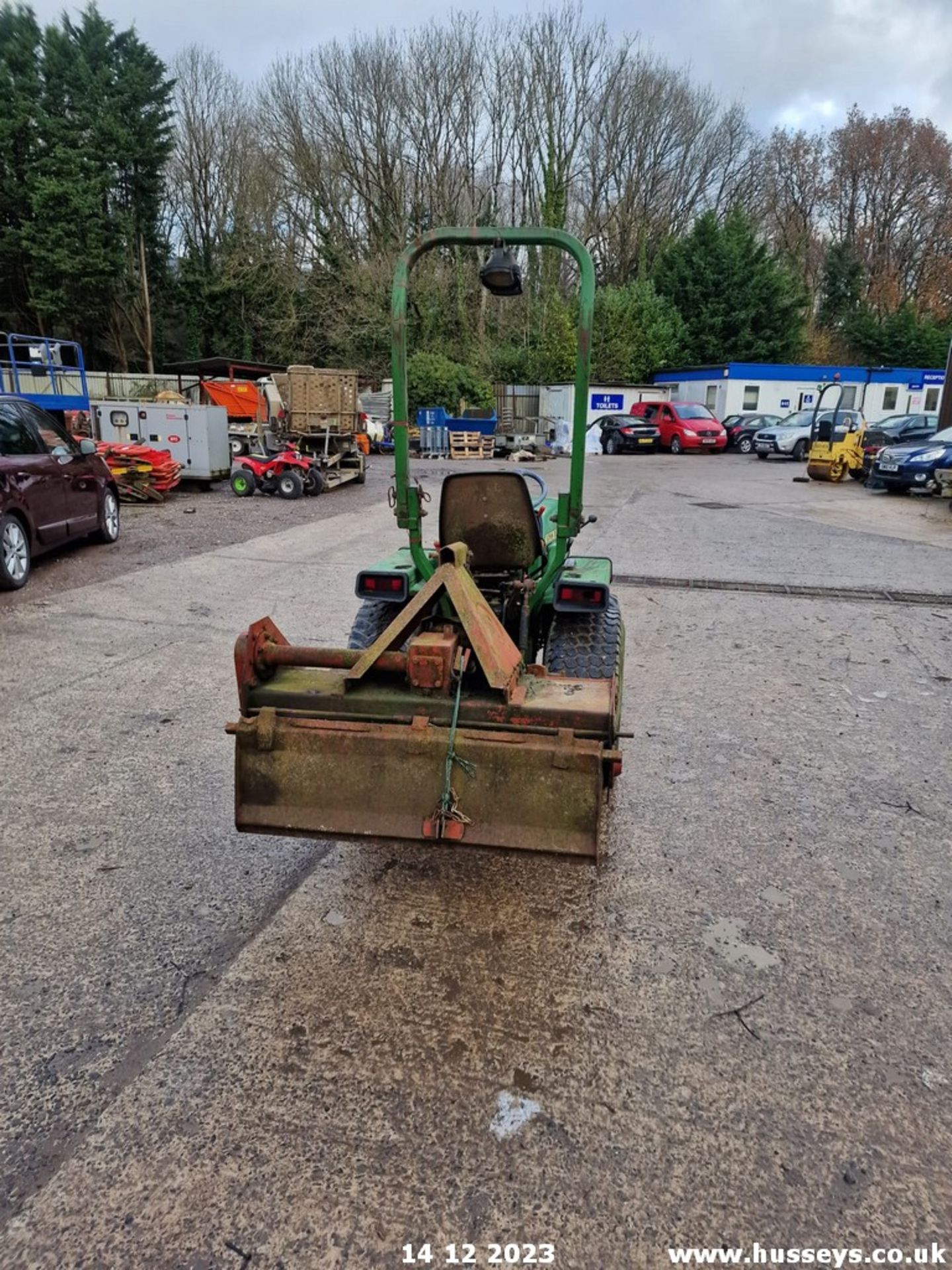 JOHN DEERE 755 COMPACT TRACTOR C.W ROTAVATOR - Image 5 of 8