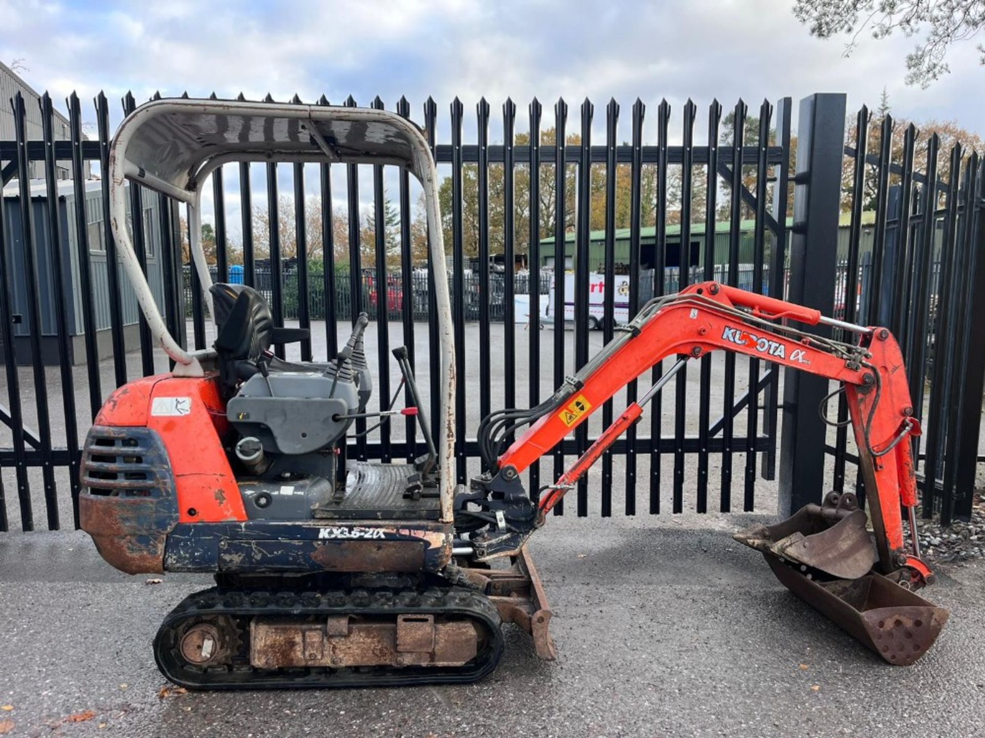 KUBOTA KX36MINI DIGGER C.W 2 BUCKETS - Bild 4 aus 12