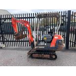 KUBOTA KX36MINI DIGGER C.W 2 BUCKETS