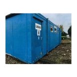 28' X 9' LADIES TOILET. 4 CUBICLES, 4 HANDBASINS. CUPBOARD FOR CLEANING GEAR. SOLD OFFSITE