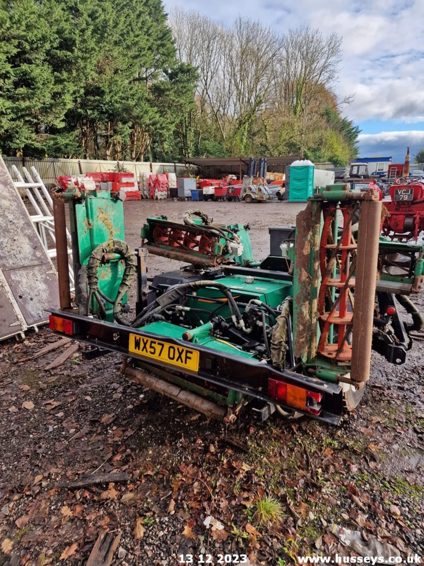 RANSOMES TRAILED GANG MOWER - Image 4 of 4