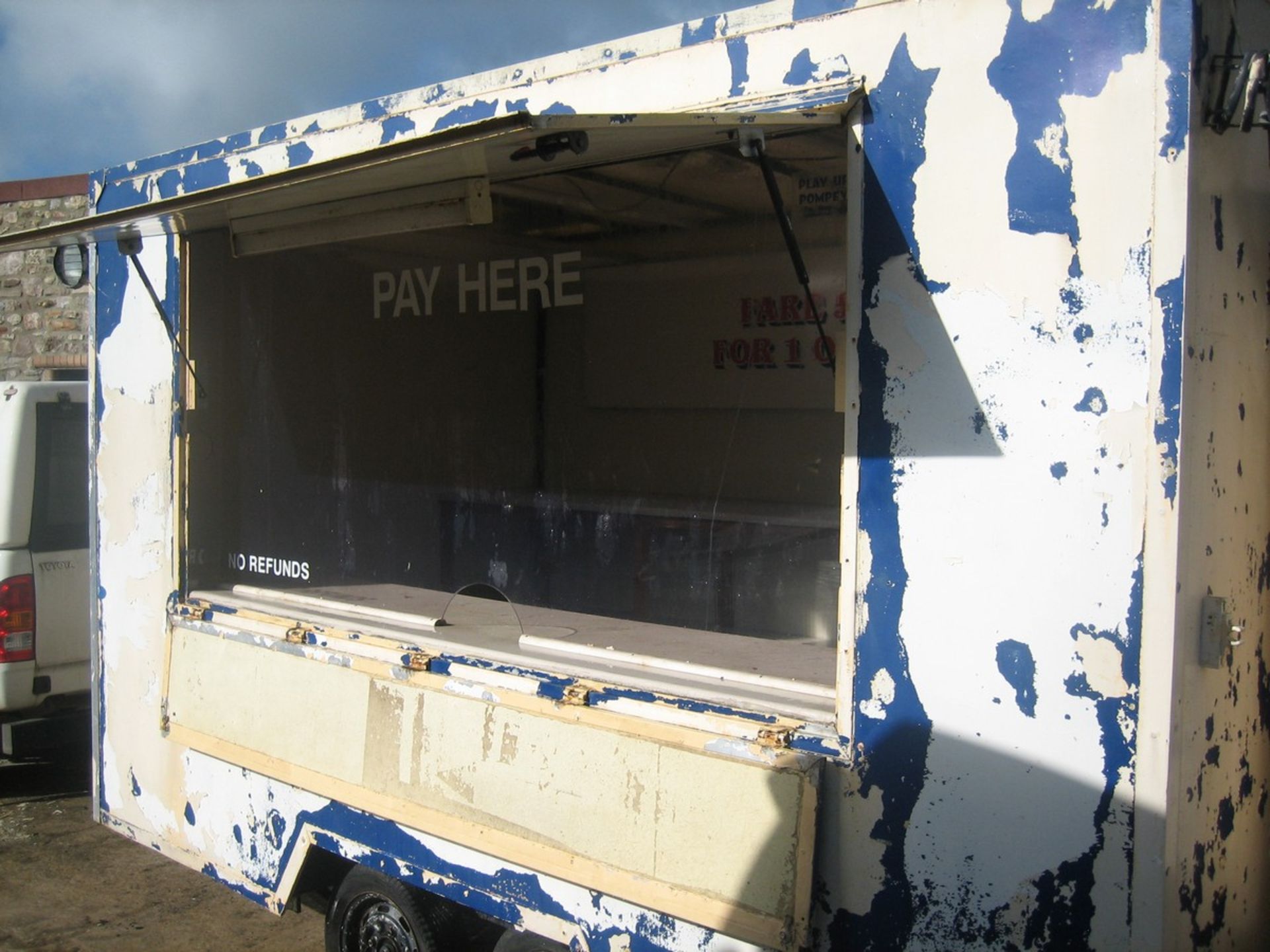 4 WHEELED TRAILER RIPE FOR CONVERSION COLLECTION BRISTOL AREA - Bild 10 aus 10