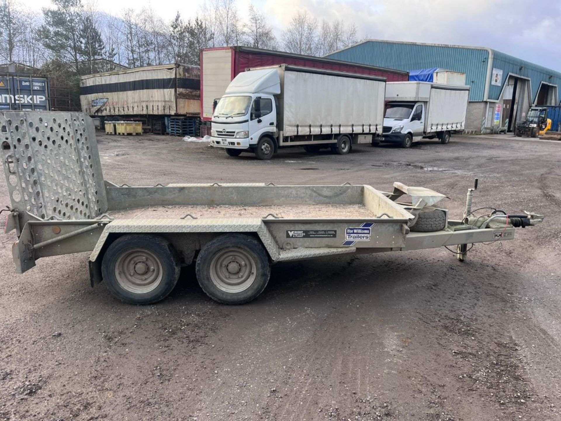 IFOR WILLIAMS GH1054BT 3.5 TON PLANT TRAILER BALL HITCH LED LIGHTS. FOR SALE DUE TO UPGRADE - Bild 3 aus 12