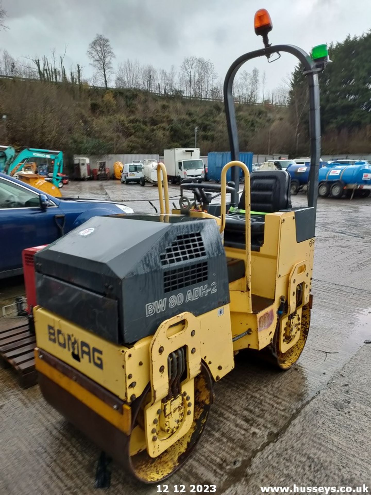 BOMAG BW80 TWIN DRUM ROLLER - Image 3 of 7