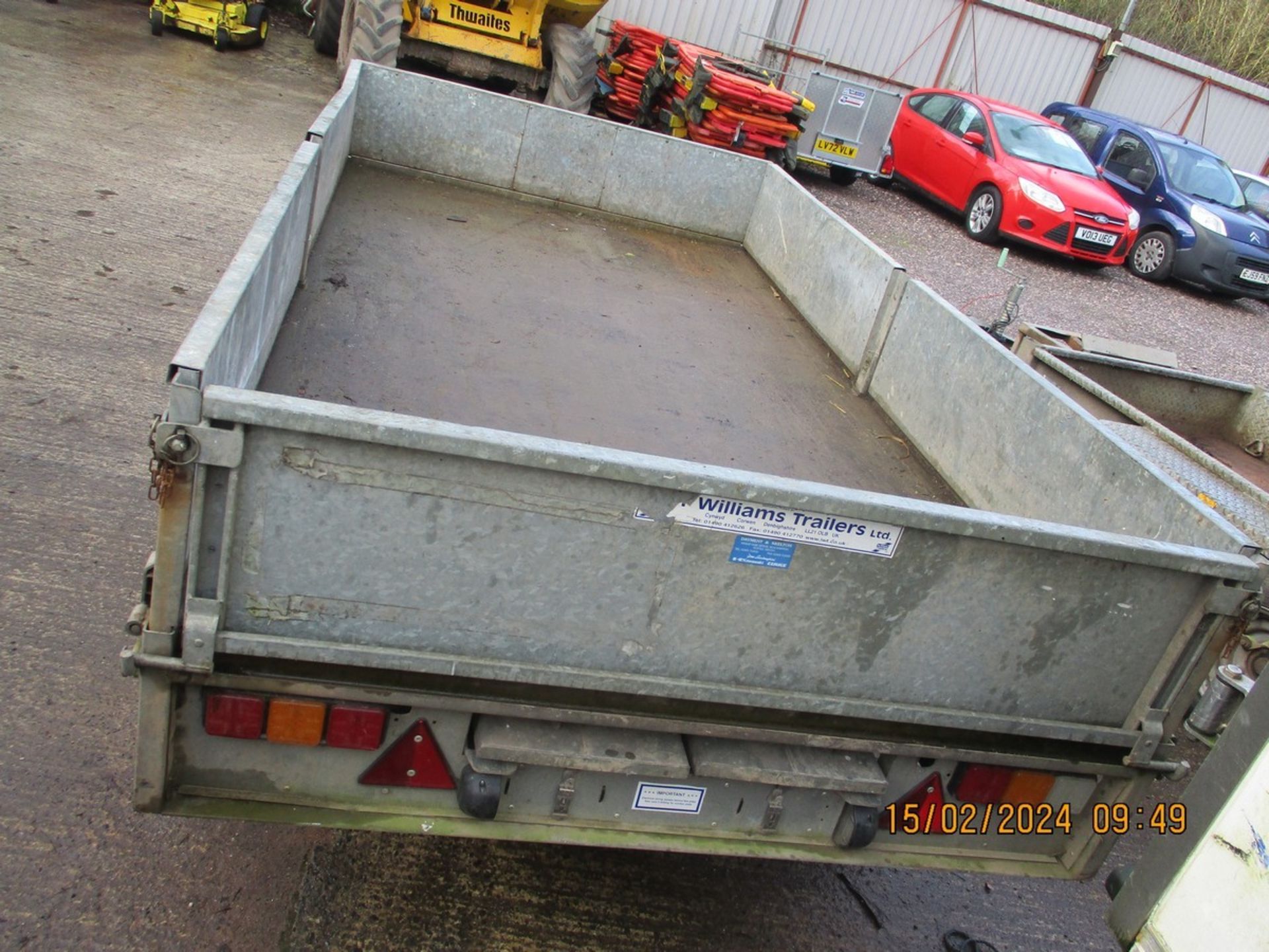 IFOR WILLIAMS 10FT TRAILER C.W RAMPS - Image 4 of 5