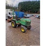 JOHN DEERE 755 COMPACT TRACTOR C.W ROTAVATOR