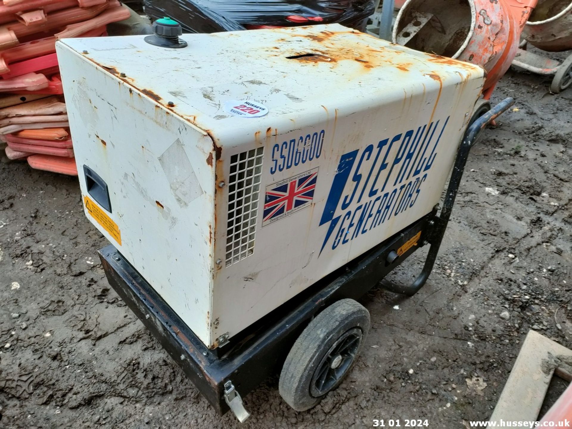 STEPHILL 6KVA GENERATOR - Image 3 of 4