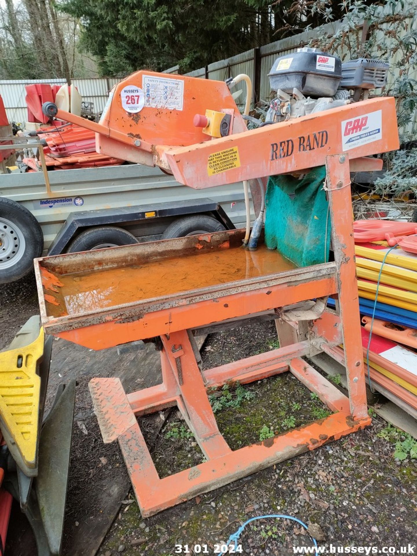 RED BAND PETROL BRICK SAW - Image 2 of 2