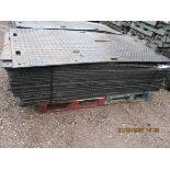 PALLET OF GROUND MATS