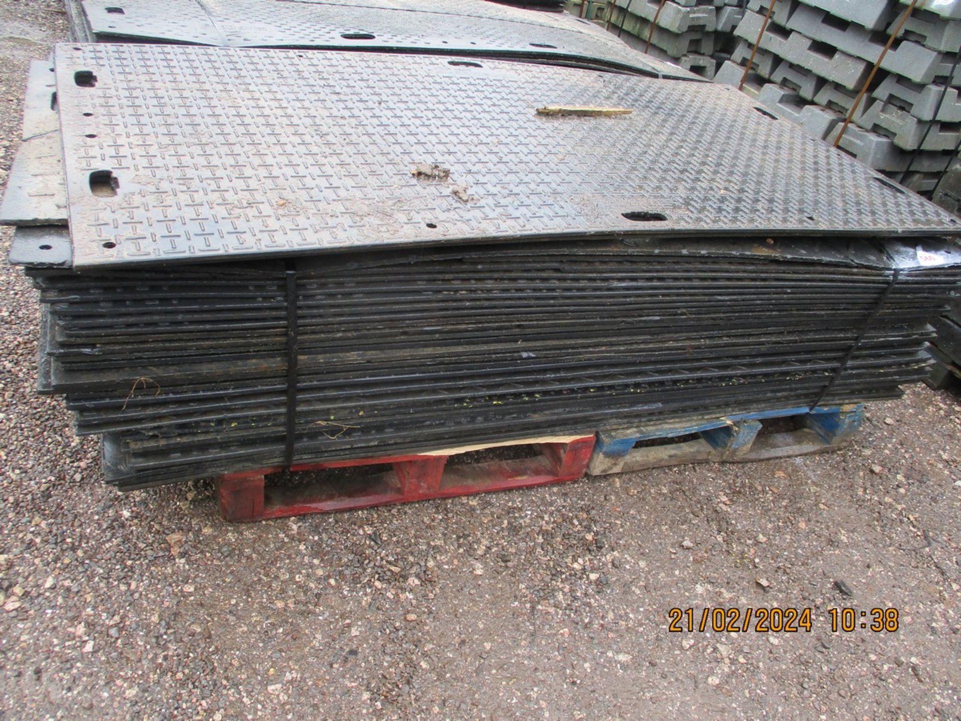 PALLET OF GROUND MATS