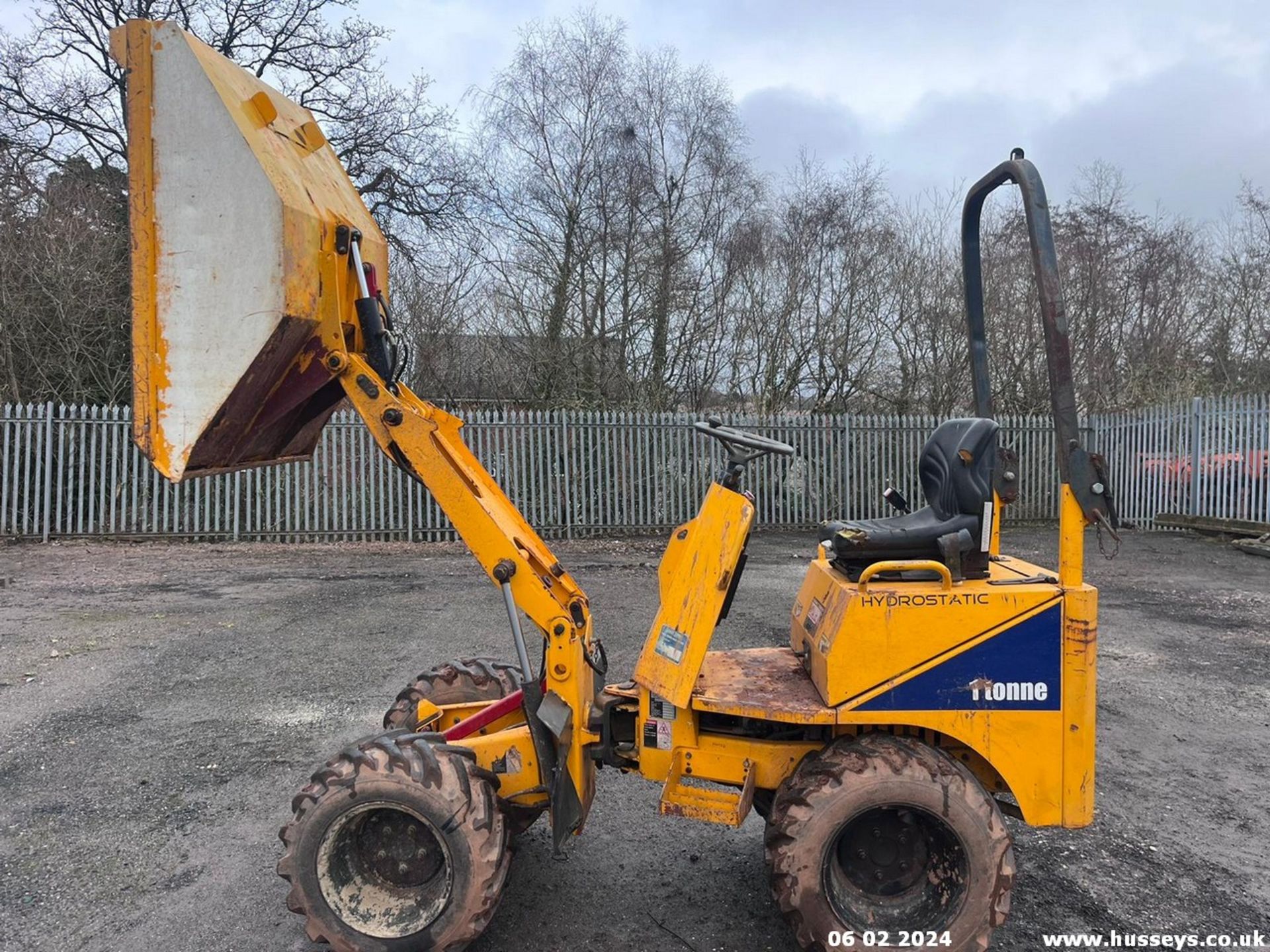 THWAITES 1 TON HI TIP DUMPER 2007 2198HRS RDT - Image 6 of 21