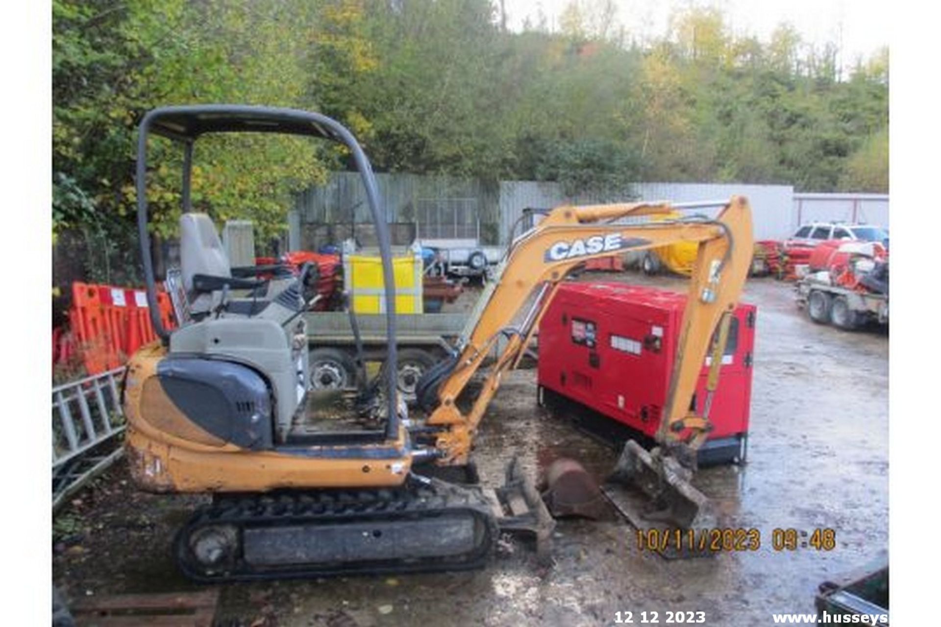 CASE CX16B MINI DIGGER C.W 2 BUCKETS