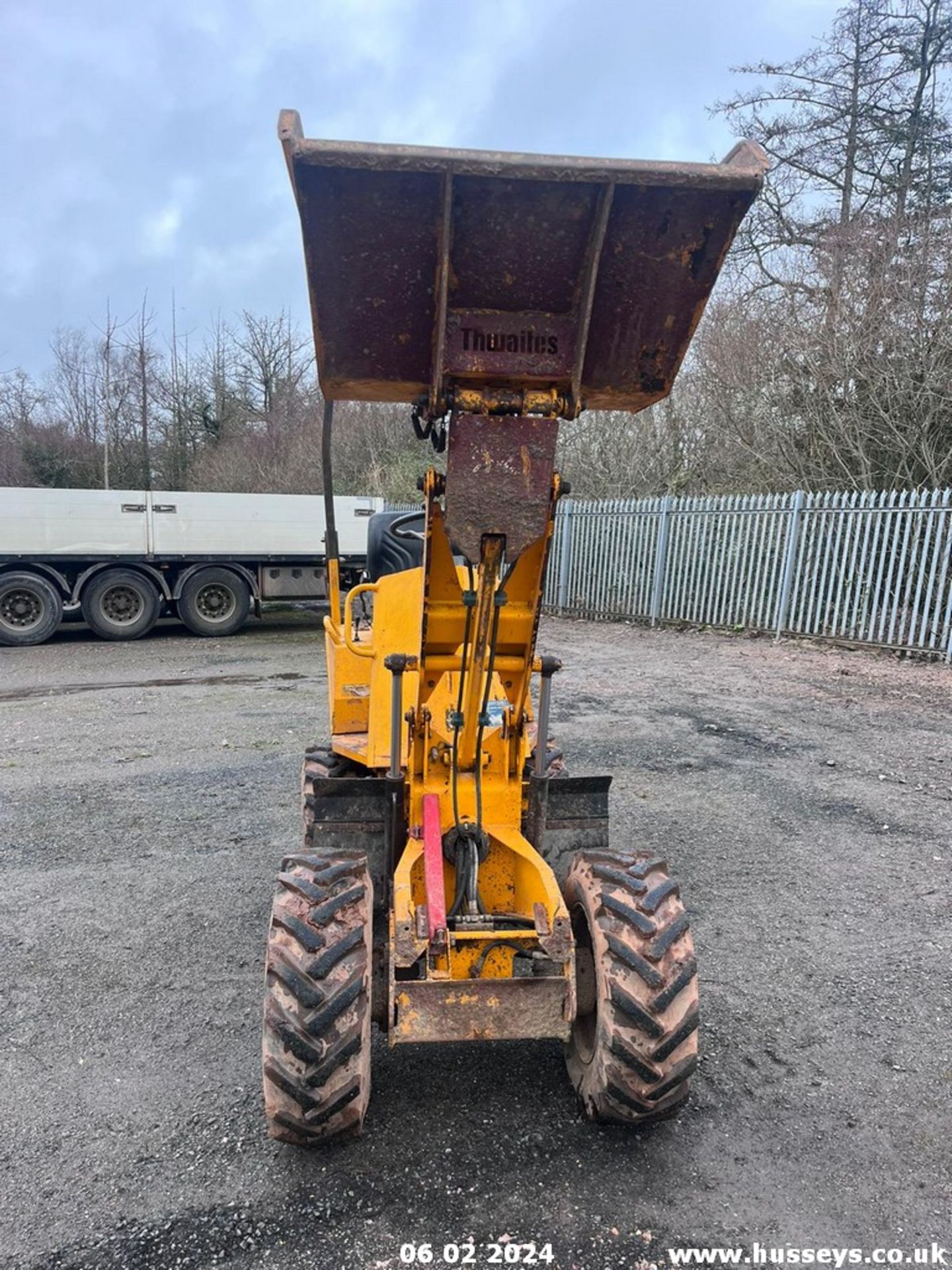 THWAITES 1 TON HI TIP DUMPER 2007 2198HRS RDT - Image 11 of 21