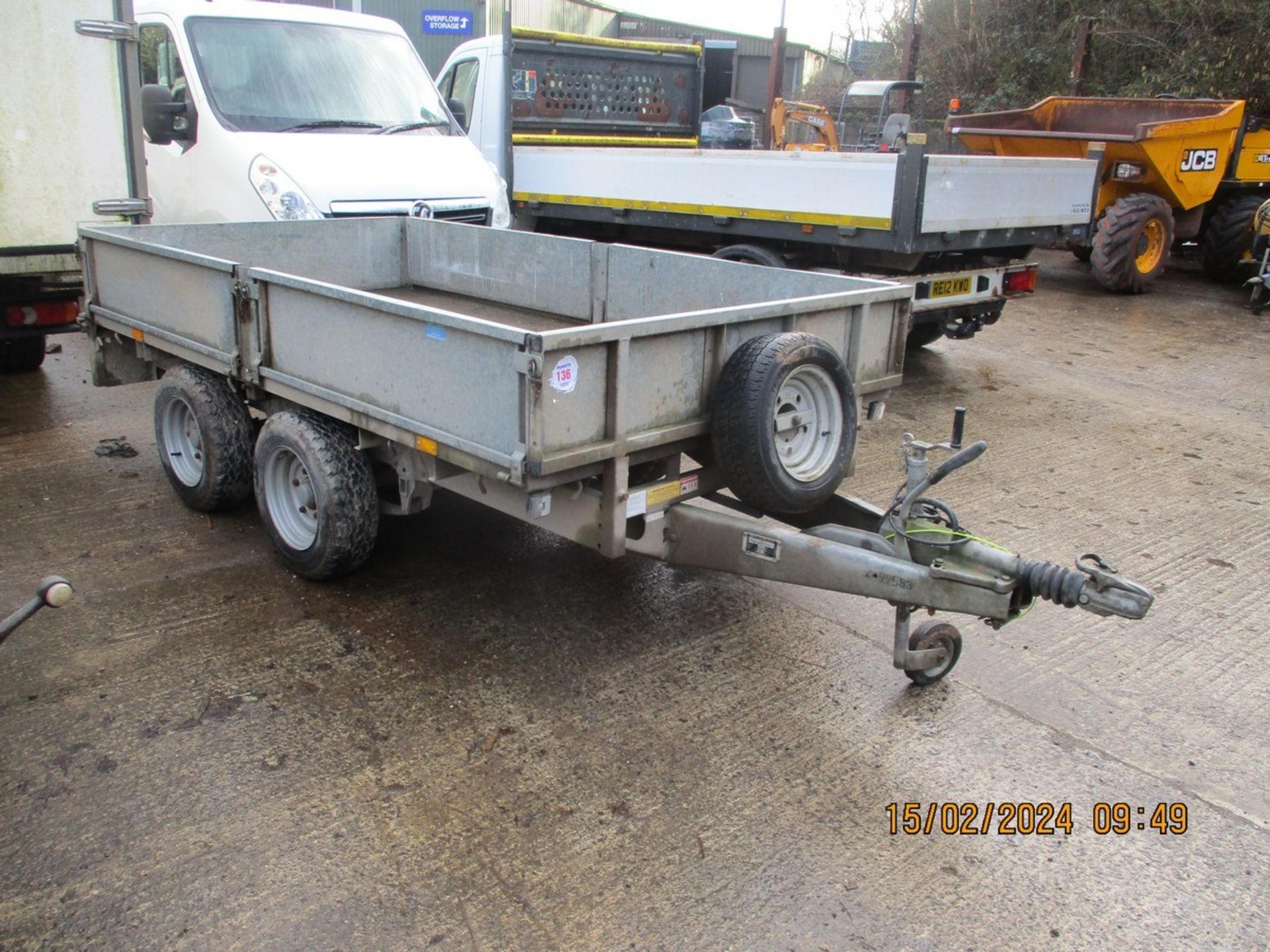IFOR WILLIAMS 10FT TRAILER C.W RAMPS