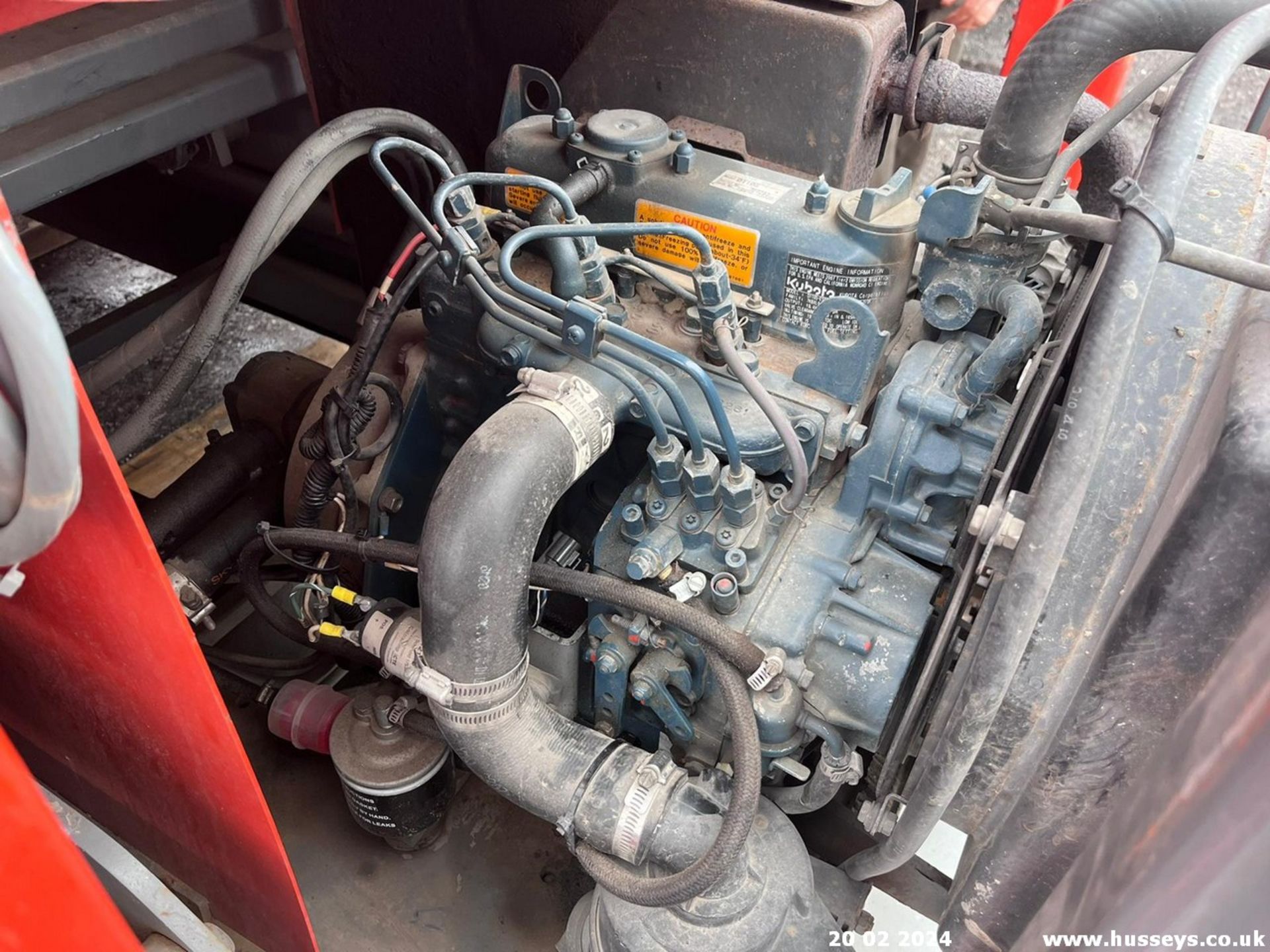 SKYJACK SJ8841 4WD SCISSOR LIFT KUBOTA DIESEL ENGINE RDL - Image 9 of 15