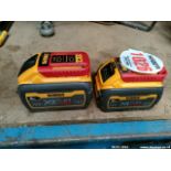 2 DEWALT BATTERIES