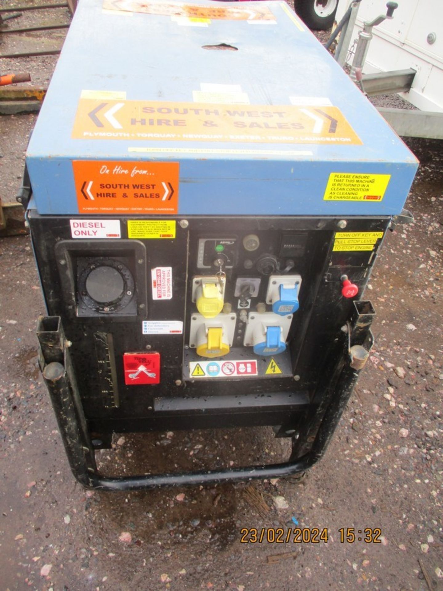 SDMO 6KVA GENERATOR - Image 2 of 2