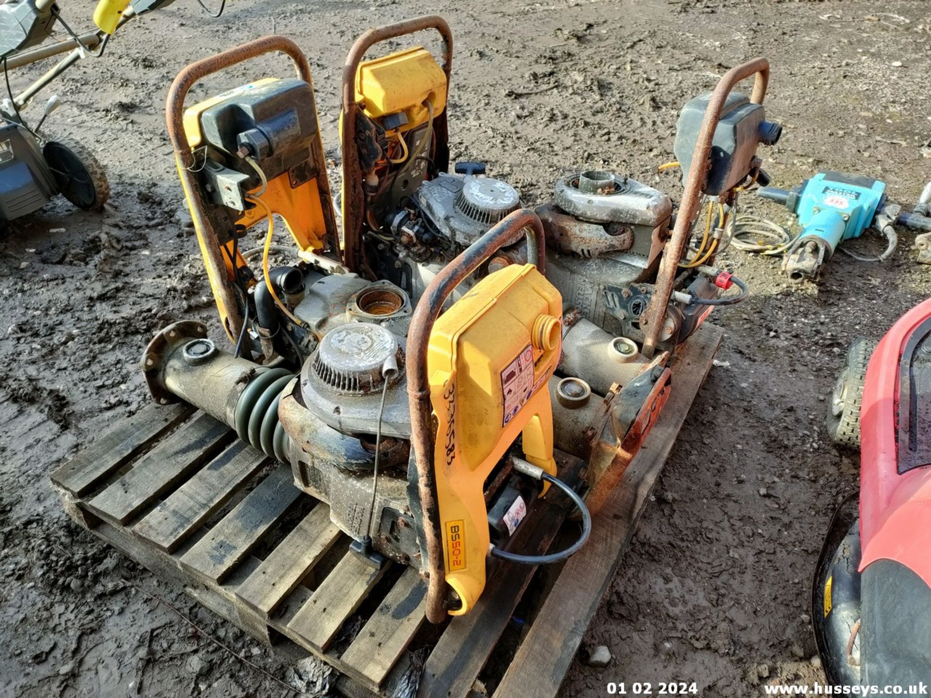 PALLET OF WACKER TRENCH RAMMERS - Image 2 of 2