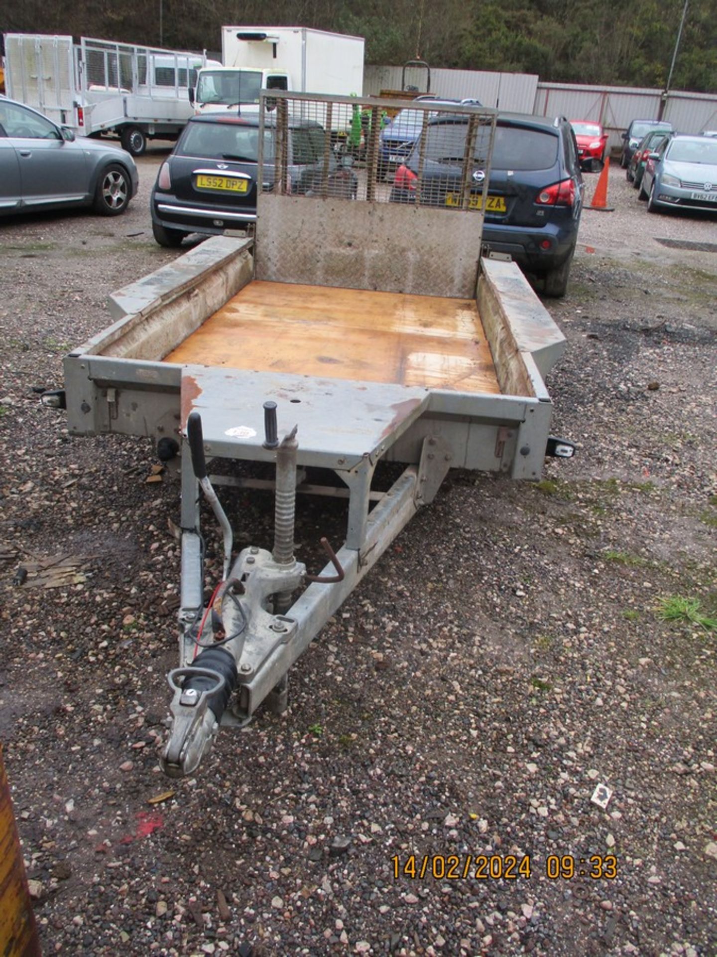 IFOR WILLIAMS 3.5 TON TRAILER BED SIZE APPROX 10'X5'2 - Image 2 of 7