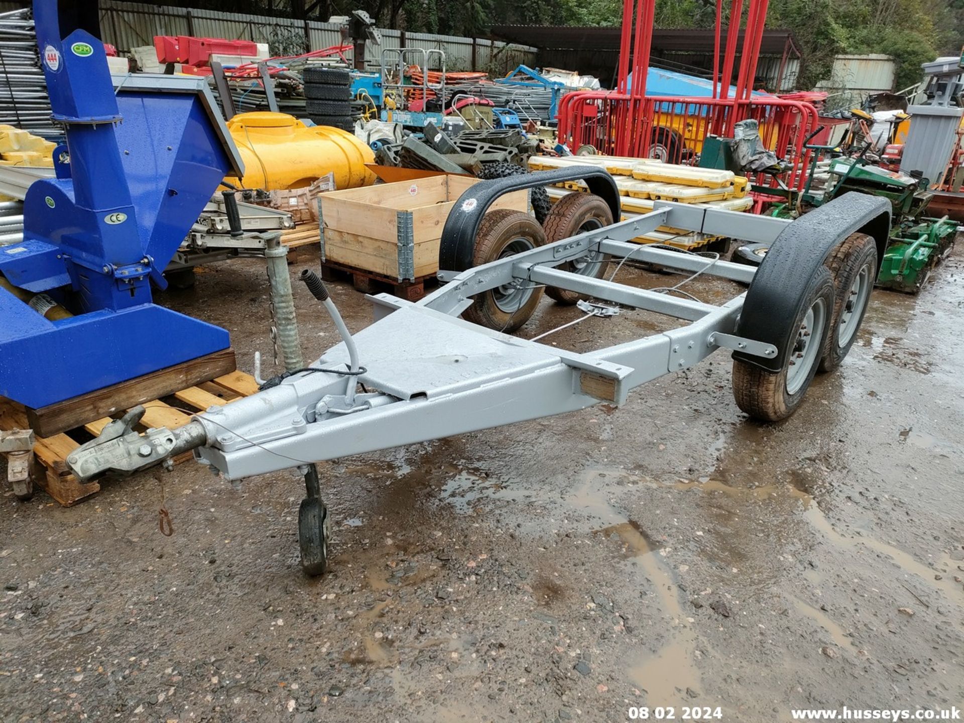 TWIN AXLE TRAILER CHASSIS