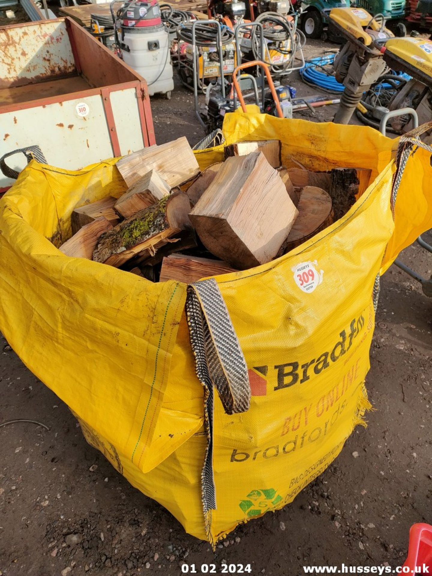 BAG OF HARDWOOD LOGS