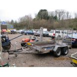 INDESPENSION TWIN AXLE PLANT TRAILER APPROX 10'X6'