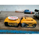 2 DEWALT BATTERIES