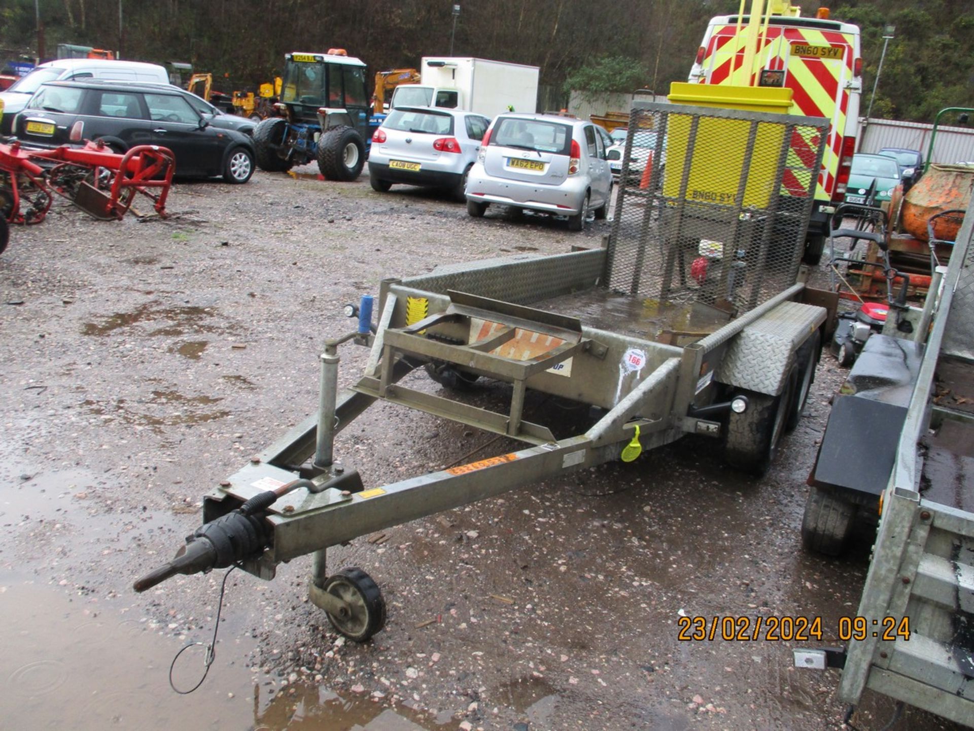 INDESPENSION 8X4 MINI DIGGER/PLANT TRAILER - Image 2 of 4