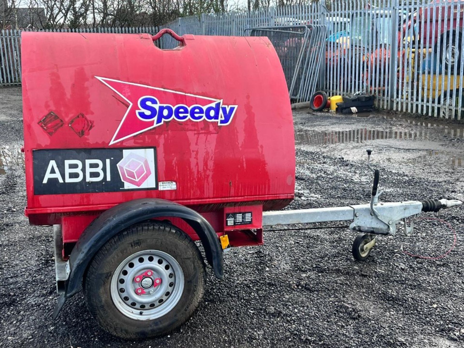 WESTERN ABBI 950 LITRE DIESEL BOWSER C.W HAND PUMP - Image 3 of 10