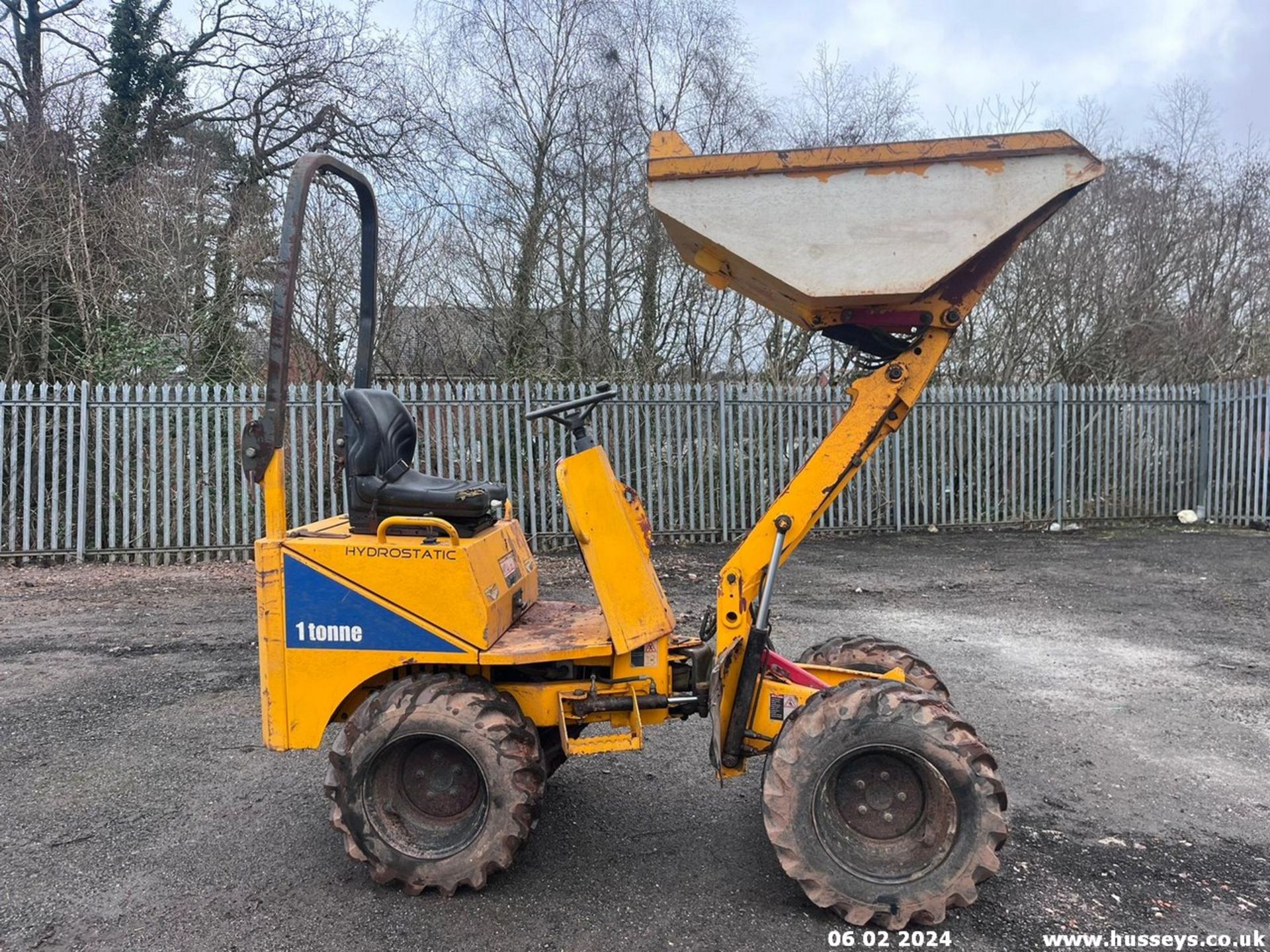 THWAITES 1 TON HI TIP DUMPER 2007 2198HRS RDT - Image 10 of 21