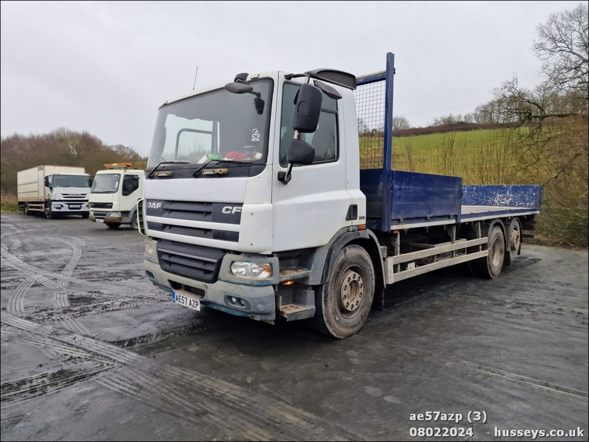 07/57 DAF TRUCKS CF 26T - 9200cc 2dr Flat Bed (Blue) - Image 2 of 35