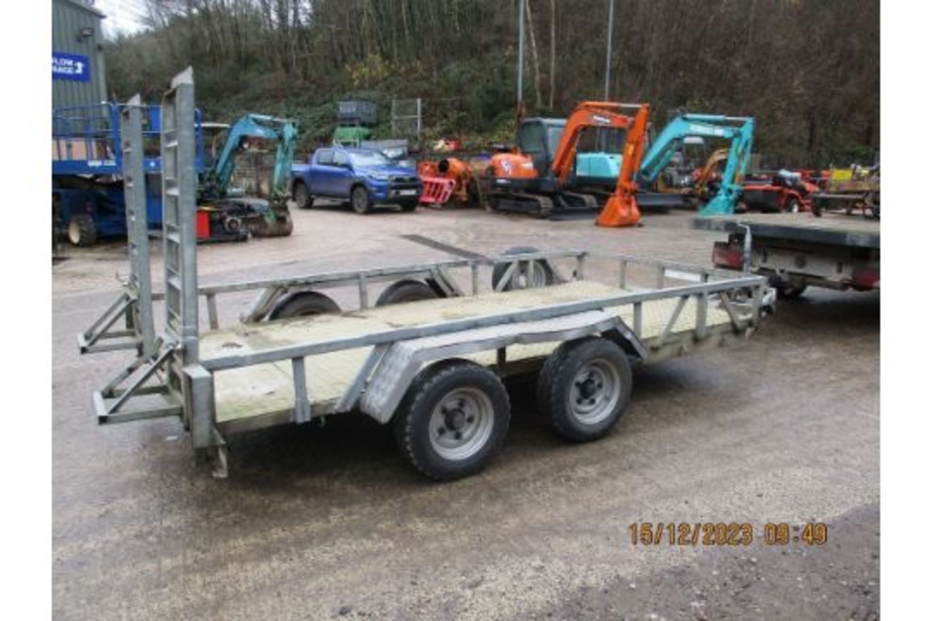 TWIN AXLE PLANT TRAILER - Image 3 of 3