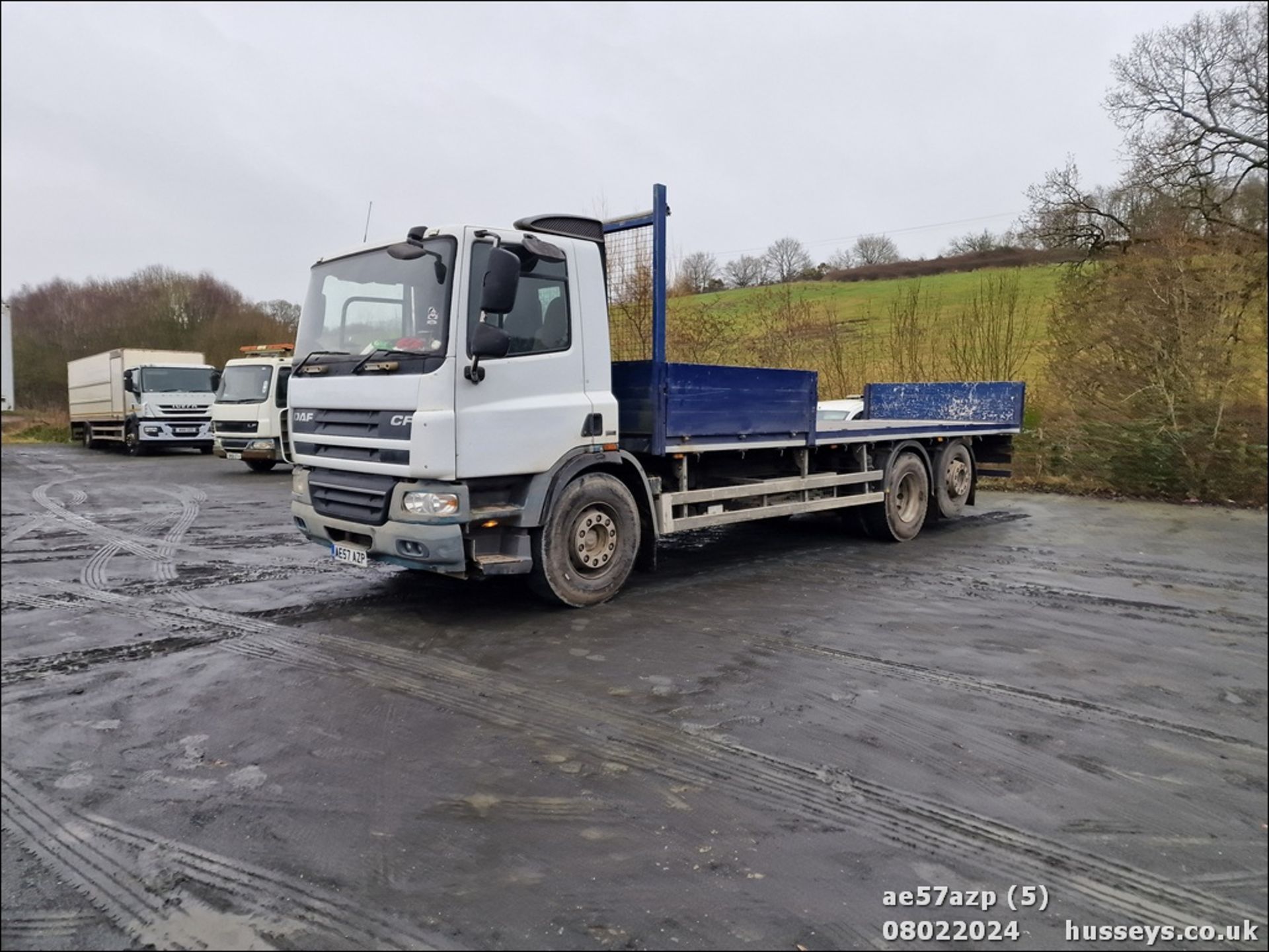 07/57 DAF TRUCKS CF 26T - 9200cc 2dr Flat Bed (Blue) - Image 4 of 35