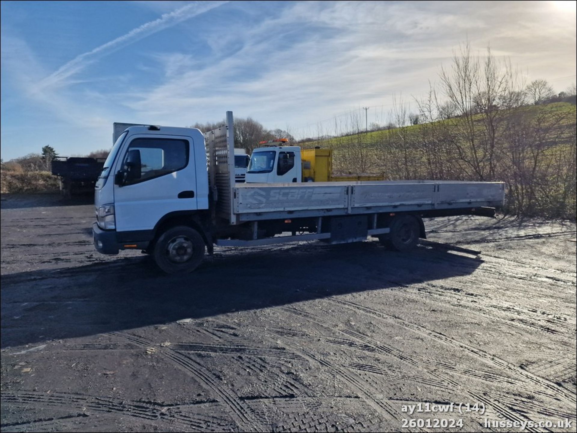 11/11 MITSUBISHI FUSO CANTER - 2998cc 2dr Flat Bed (Grey) - Image 14 of 32