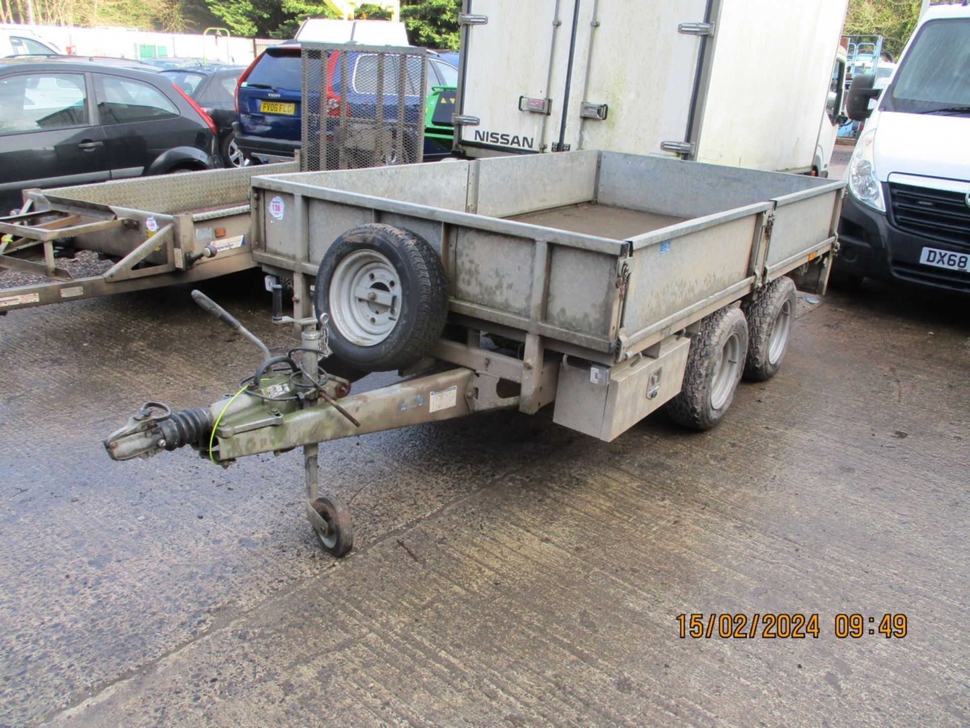 IFOR WILLIAMS 10FT TRAILER C.W RAMPS - Image 2 of 5