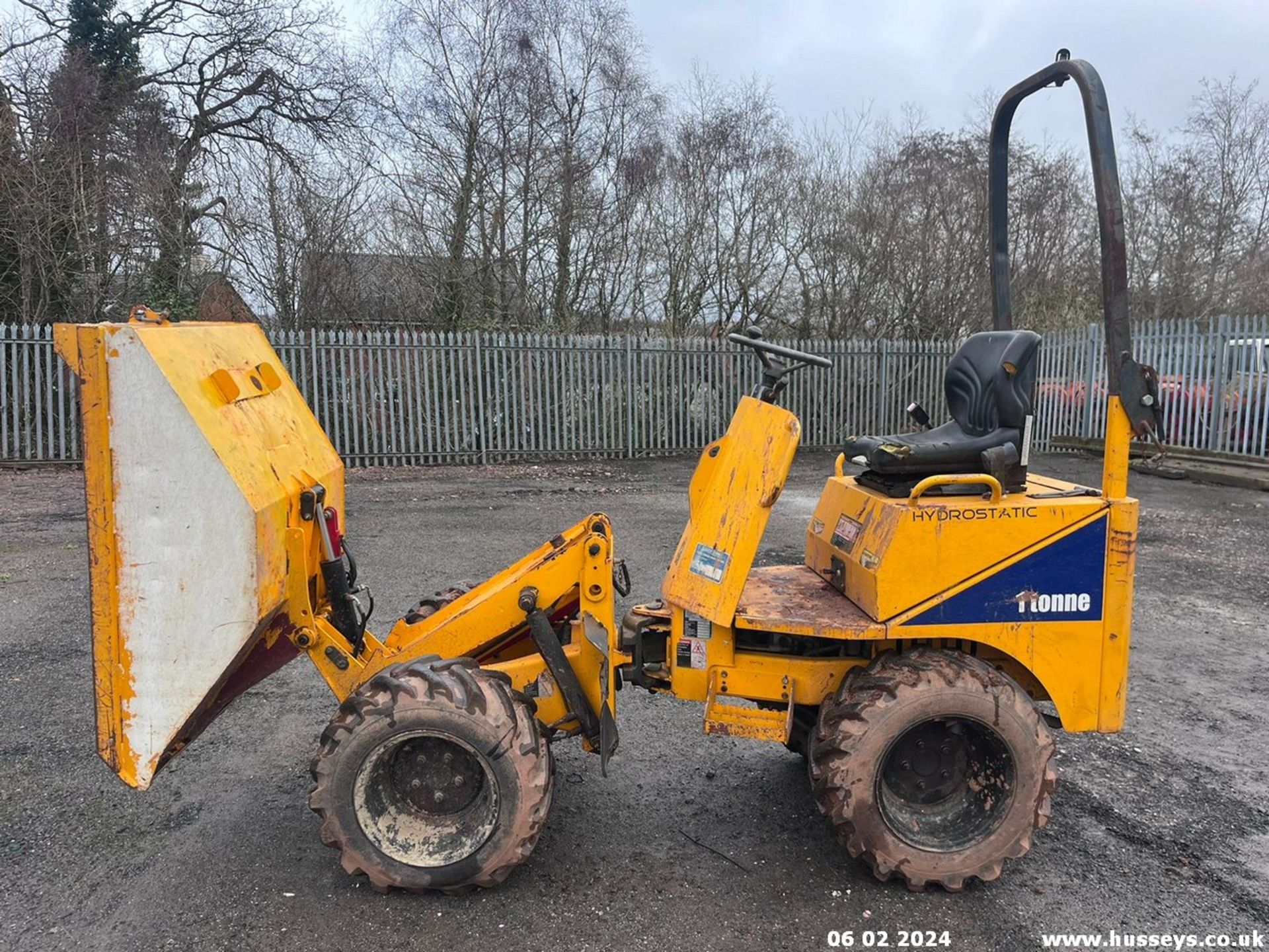 THWAITES 1 TON HI TIP DUMPER 2007 2198HRS RDT - Image 7 of 21