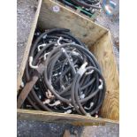 CRATE OF HYDRAULIC HOSES