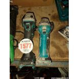 2 CORDLESS MAKITA GRINDERS