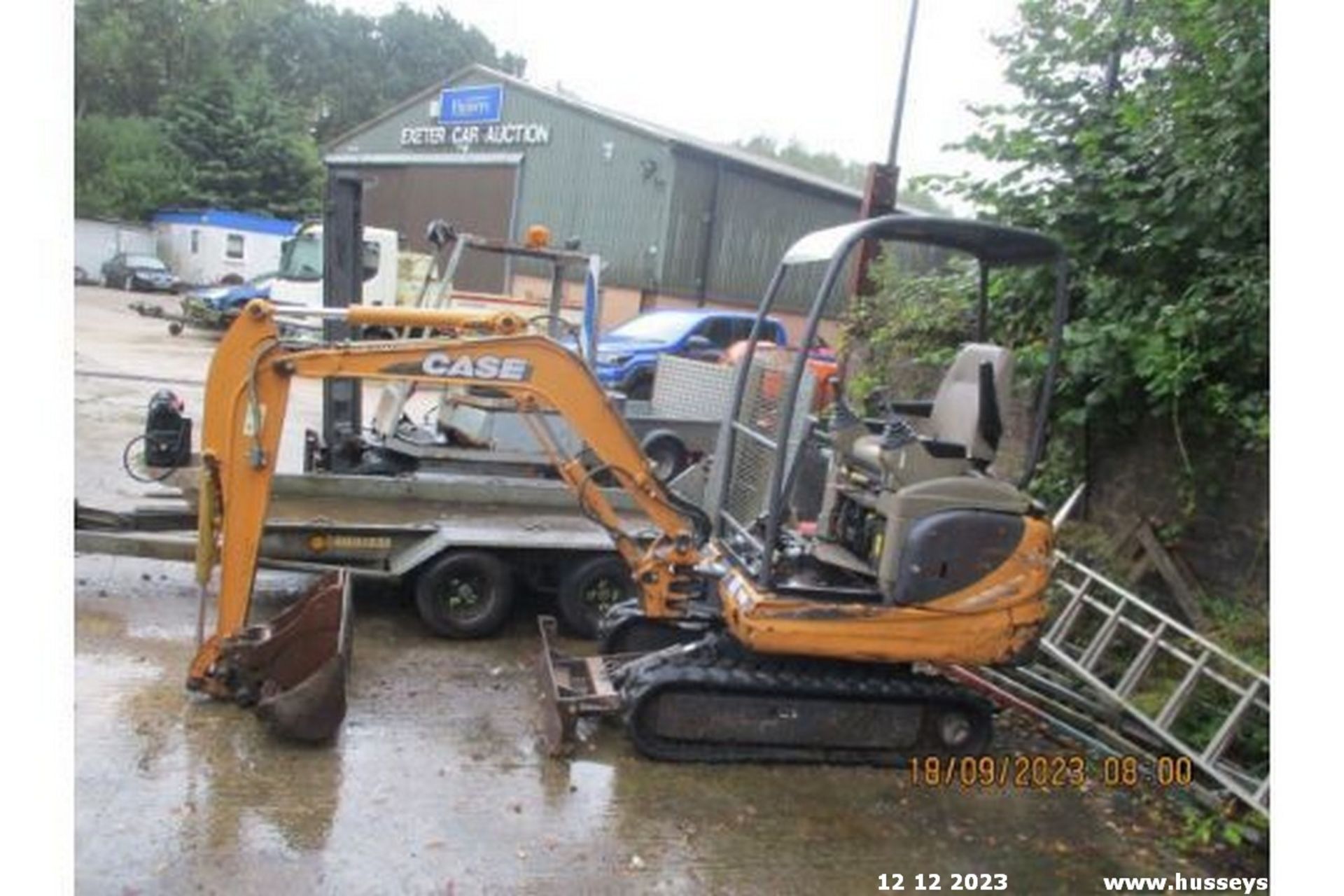 CASE CX16B MINI DIGGER C.W 2 BUCKETS - Image 4 of 13