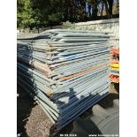 APPROX 50 HERRAS FENCE PANELS