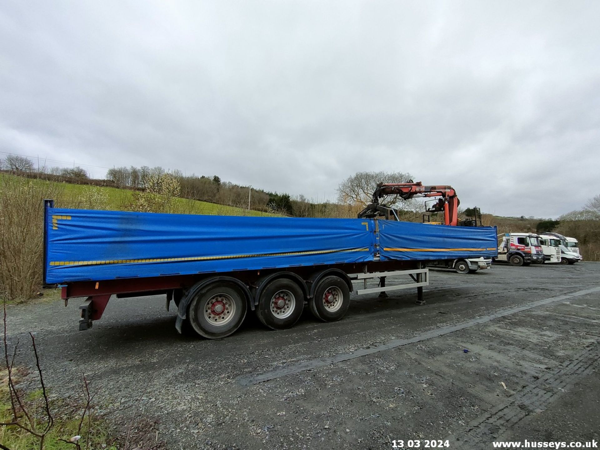 MONTRACON TRAILER 2011 C.W ATLAS CRANE & KINSHOFER BLOCK GRAB C320724 - Image 14 of 30