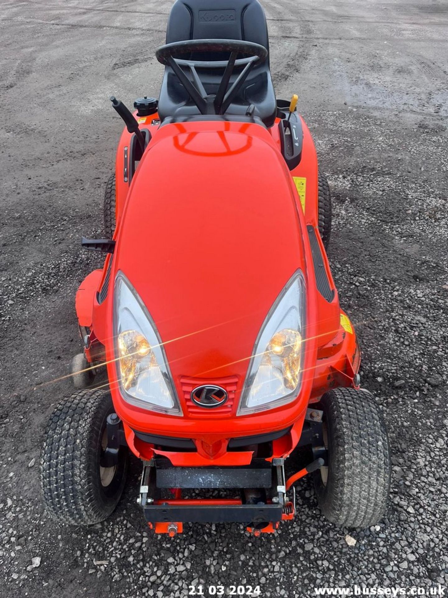 KUBOTA GR1600 DIESEL RIDE ON MOWER 133HRS SHOWING RDC - Bild 2 aus 15